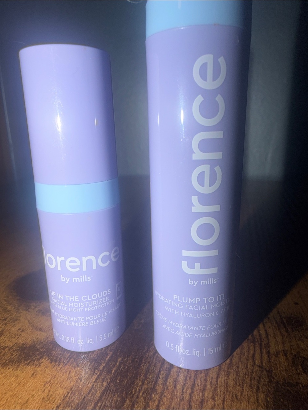 florence by mills Hydrating Facial Moisturizer Duo - .5 oz/-.18 oz